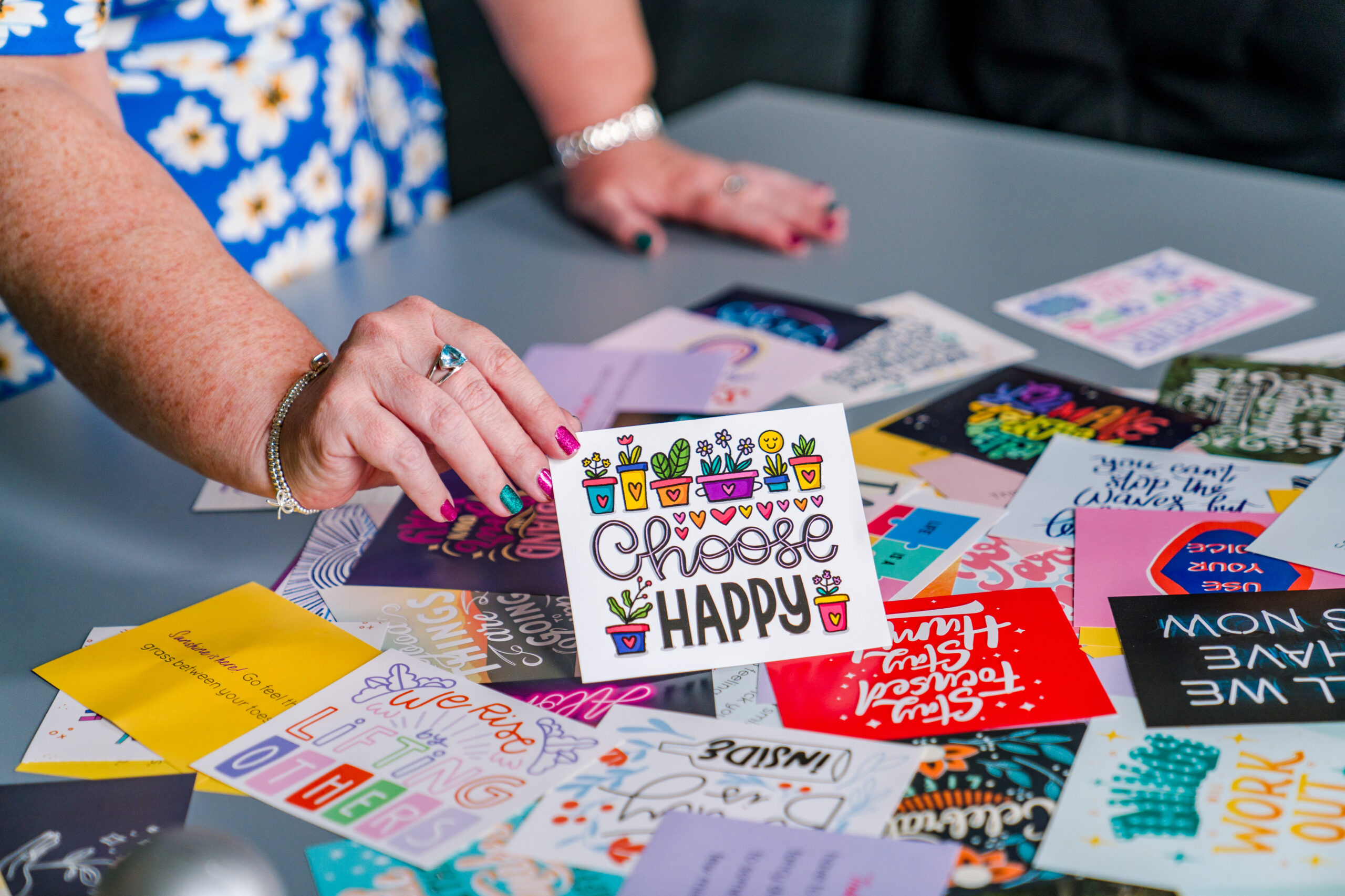 Spark Image of motivational cards that are using during spark sessions as part of a lego serious play workshop